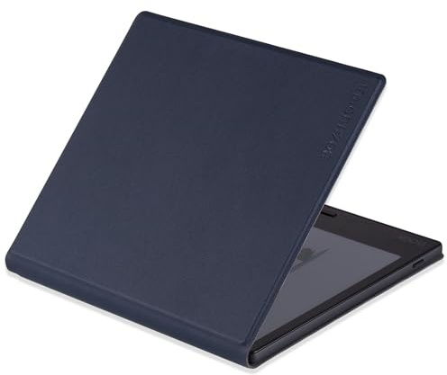 BOZHUORUI Étui pour liseuse Onyx Boox Go 7 & Go 7 Color 7 (1/2e génération, Sortie en 2024/2025) – Coque magnétique Fine et légère avec Mise en Veille/réveil Automatique (Bleu foncé)