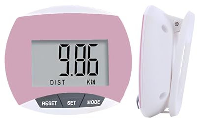 Leogony Pedometer Step Counter for Walking, Portable Step Counter for Men Women Kids, Larger Display Waterproo