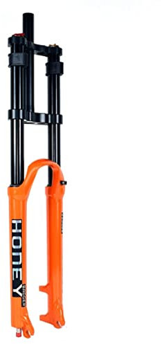 Mountainbike Federgabel Downhill 26 27,5 29 Zoll Doppelschulter DH/XC MTB Luftgabel Reise 140 mm Rückprall Einstellung 1/1-8 Scheibenbremse Gerade Vordergabel QR Verriegelung Manuelle Verriegelung