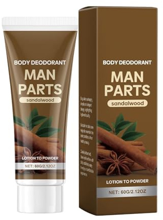 Desodorante Corporal para Hombres 60g Crema de Larga Duración para Axilas
