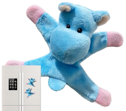 Kanoauo Giocattolo Animale Morbido Magnetico | Personaggi Animali Morbidi in Peluche per Apprendimento e Gioco - Giocattoli Educativi Magnetici Per Apprendimento Su Superfici Metalliche Casa Scuola