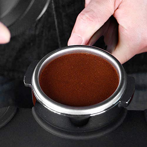 RASTKY Pressino per caffè in Acciaio Inossidabile Due in da 51 Mm 3 Pendenze Angolari Pressino per caffè in Acciaio Inossidabile a Doppio Strato Accessori per Pressatura Cucchiaio da a Doppio Uso