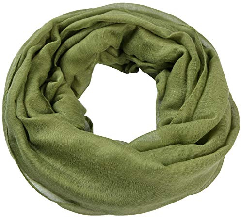 Miobo Damen Crinkle Loop Schal Halstuch – Leicht & Bequem – Viskose 70 x 180 cm – Unifarbe