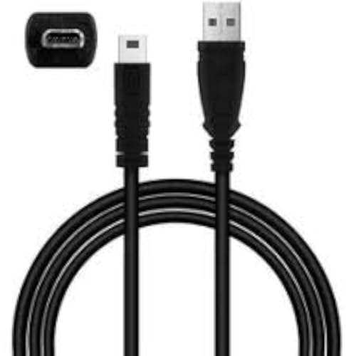 Dragon Trading - Cable USB compatible con Panasonic para cámara digital Lumix DMC-TZ61, DMC-TZ40, DMC-TZ70. DMC-ZS19