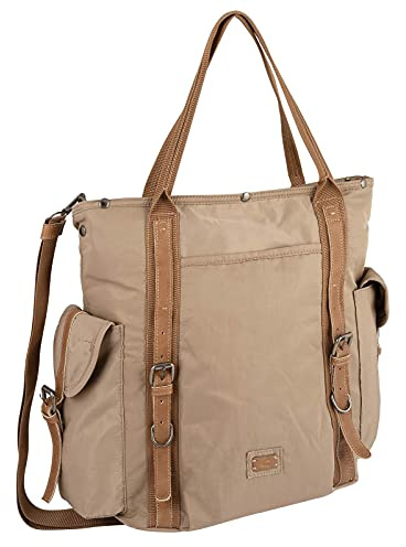 camel active, Aruba, Damen, Shopper, L, Beige, 41x37,5x18 cm