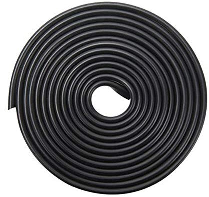 ETOPARS Bord de Protection Portière de Voiture Noir 10M U Forme Caoutchouc Protecteur de Joint Moulure Porte Voiture Anti Rayures Bande Garde