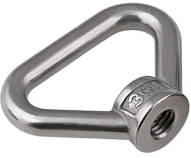 2/3 Stück M3 M4 M5 M6 M8 M10 M12 M14 304 Edelstahl Marine Hebeöse Mutter Ringmutter (Size : M8 3PCS)
