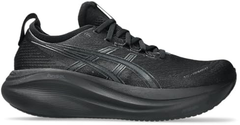 ASICS Löparskor för män Gel-Nimbus 27, Svart grafit grå 1011b958 001, 49 EU