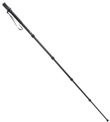 Monopode D'appareil Photo de 64,2 Pouces, Monopode de Photographie en Alliage D'aluminium avec 5 Sections de Hauteur, Monopode de Voyage Extensible pour Caméra d'action DSLR,