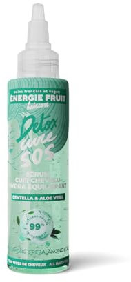 ENERGIE FRUIT - Sérum cuir chevelu rééquilibrant apaisant - Cure Detox hydratante tous types de cheveux - Calme les inconforts instantanément - 75ML