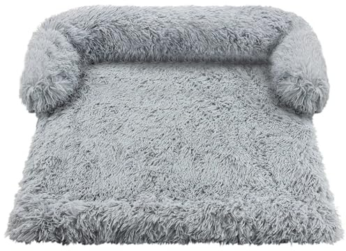 Zentaurus Großes Hundebett, Hundebett für mittelgroße und große Hunde, Matratze für große Hunde, waschbar, rechteckig, XL, 106 x 96 cm