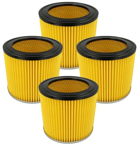vhbw 4x Filter compatible with KITY ASP 100, PD 4000 Extraction System for Woodworking Machines