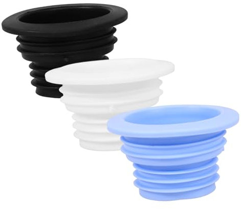 HOMSFOU 3stücke Ablaufschlauchdichtungsring Für Waschmaschine Unterlegscheibe Rohrring Aus Kunststoff Stopfen Für Abflussrohr Passend Für Hausgeräte