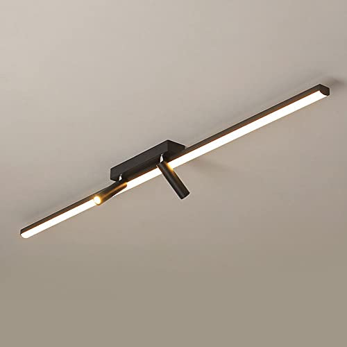 Lampada da soffitto lineare a LED da 31,5 con faretto da Superficie, faretto da soffitto Minimalista da 80 cm per Isola, faretti da soffitto per Cucina, Sala da Pranzo, Camera da Letto Commerciale