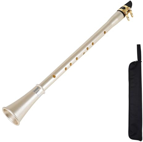 Pocket Saxophon - Mini Saxophon Instrument mit Tragetasche | Mini ABS Saxophon Leicht zu tragen Einfaches Saxophon Tolles Handgefühl für Erwachsene Studenten Anfänger