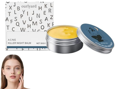 ourlyard Akne Balsam, Ultra-Performance Skincare, Natürliche Nicht Fettende Creme, Pflanzliche Inhaltsstoffe, Nicht reizend, für alle Hauttypen Geeignet (1 Pack)