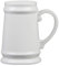 Holst Porcelana BK 001 FA1 Jarra de Cerveza 0,75 l, Porcelana, Blanco, 10 x 10 x 15 cm