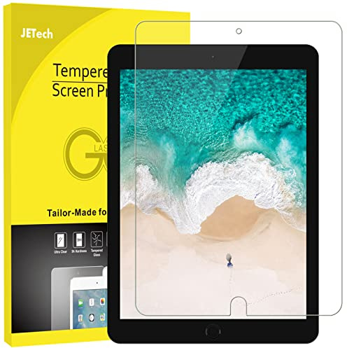 JETech Pellicola Protettiva per iPad Pro 10,5, Air 3, 1 Pezzo | Per iPad Pro 10,5 2017, iPad Air 2019 Modello, HD Trasparente, Vetro Temperato Antigraffio