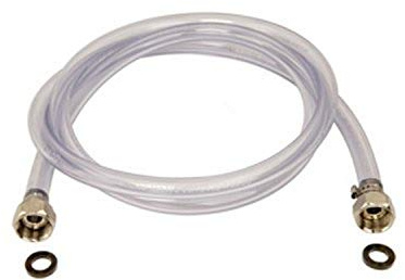 Bev Rite CPCCM103SS - Línea de puente de cerveza para caja de jinete, 5 pies de largo, contacto de acero inoxidable ID, transparente