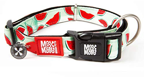 Max & Molly Smart ID Hundehalsband Watermelon, S