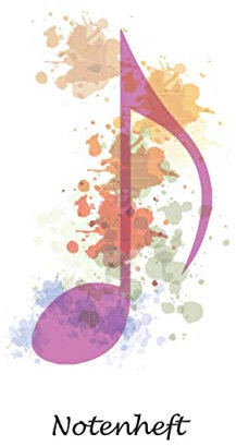 Notenheft: Vintage Notenbuch Klavier I Musik Schreibheft I Blanko Notenblock I Notenblätter leer mit 12 Notensysteme pro Seite in ein schönes Musikheft mit Notenlinien A4 auf 66 Seiten