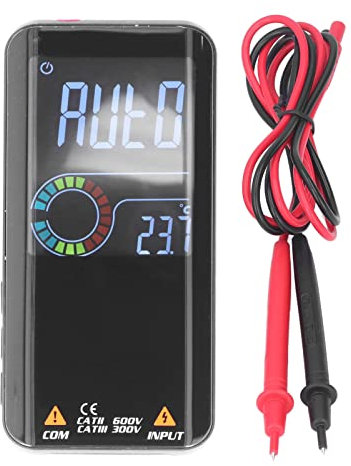 Kadimendium BSIDE Digital Multimeter Smart Color LCD Display Voltage Meter 9999 Counts Voltmeter Voltage Tester S10 for Electronic Equipment