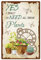 CREATCABIN Targa in Metallo retrò in Metallo Sì Ho Davvero Bisogno di Tutte Queste Piante Decorazione Poster per Casa Cucina Fattoria caffè Giardino Divertente per Interni Ed Esterni Decorazione