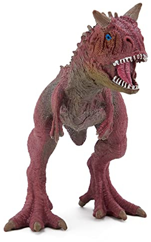 Zappi Co Childrens Carnotaurus Dinosaur Figure Toy (20cm Length) Realistic Detailed Dino Collection for Kids - Action Figures for Playtime Fun & Learning