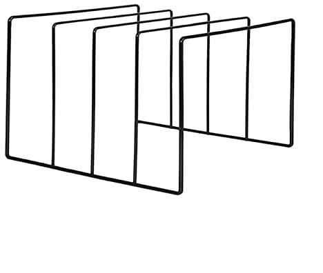 Schallplattenständer LP-Vinyl-Schallplatten-Ausstellungsregal, schwarzer Metalldraht-Vinyl-Schallplattenhalter, Plattenspieler, Schallplattensammlung, Aufbewahrungsregal, Tisch-Ausstellungsständer Sch