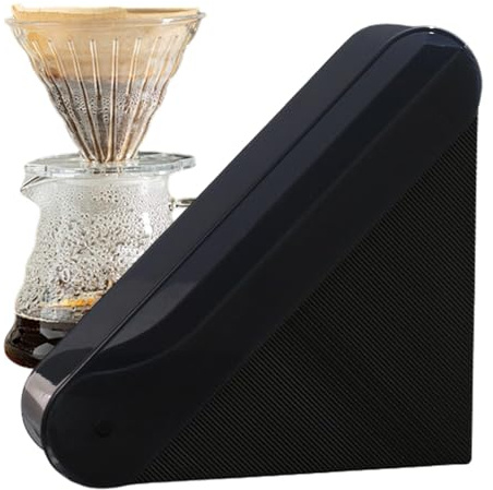 Kaffeefilterhalter, Kaffeefilteraufbewahrung | Staubdichter, wiederverwendbarer, versiegelnder Desktop-Organizer für Kaffeefilter | Aufbewahrungsbox, fächerförmig, platzsparender Kaffeefilterspender f