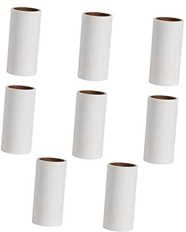 BELLIFFY Rotolo di Carta Adesiva Sostitutiva per Rullo Antipolvere 8 Pezzi