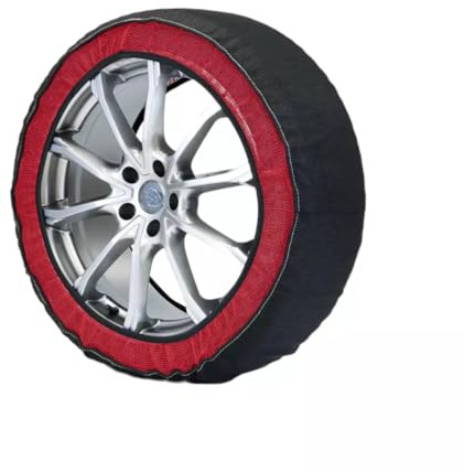 Set Calze da neve OMOLOGATE EN 16662-1 Catene Auto Per Ruota 185 55 R15