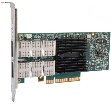 VBESTLIFE Tarjeta PCIe Ethernet MCX314A-BCCT 40GB, Puertos de Red Duales de 40GBE, PCI Express 3.0 X8