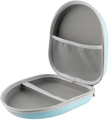 Lotsdonxia Colourful Universal Headphone Case - Large Protective Storage Pouch with Lanyard, EVA Hard Shell Cover for Travel & Daily Use (Gradient Colors)