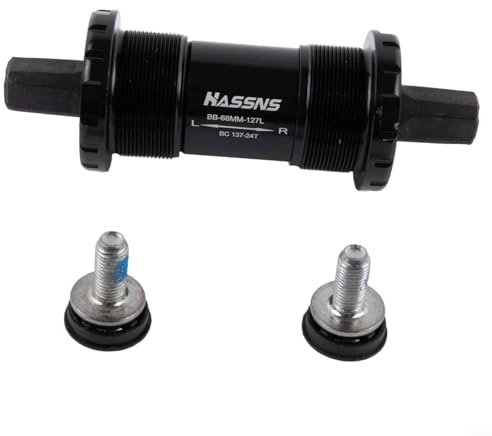 Movimento centrale per asse quadrato BB68 con materiali e cuscinetti sigillati per una guida fluida (68 x 107 mm)