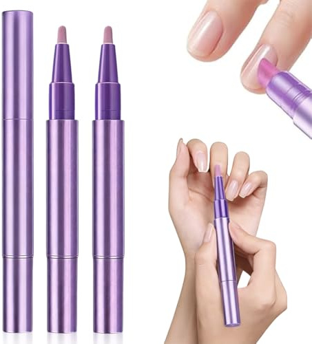 KAFZEL 3 Pezzi Olio Cuticole Unghie, Penna per Olio Set di Oli per Cuticole, Trattamento delle Unghie, Nail Moisturizer, Nail Care Pen Formula Non Grassa