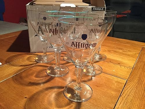 affligem lot 6 verre a biere 50 cl neuf