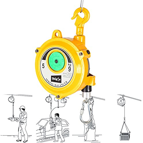 Aocay Équilibreur Ressort, Support de Équilibreur Rétractable Peut Accrocher et Fixation des Outils, Améliorer L'efficacité du Travail et Réduire la Fatigue du Personnel