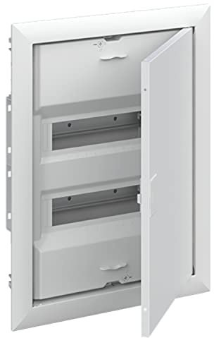 Scatola di distribuzione ad incasso UK624K in plastica con porta IP30 bianco 9,7 x 38,4 x 49,7 centimetri (riferimento: 2CPX031380R999)