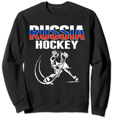 Russland Eishockey Fans Trikot - Support Russian Hockey Team Sweatshirt