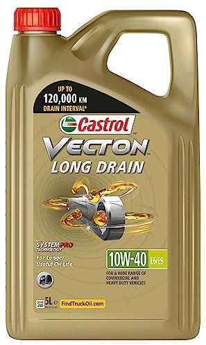 Castrol VECTON LONG DRAIN 10W-40 E6/E9 Motoröl, 5L