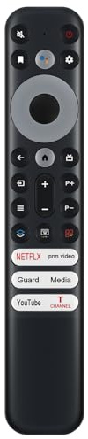 Télécommande Applicable Pare TCL 4K QLED TV 50P735 75C835 43S5400 50P635 | 65P635 55P638 43P638 65P735 58P638 50P637 55C835 RC902V 75H720 43C641 55P635 75P635 75P639KX1 55P637 65P638