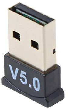 KONIEEJN Adaptador 2 en 1 compatible con Bluetooth 5.0 receptor receptor USB cifrado para auriculares de PC USB Dongle extensor