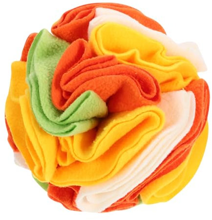 BESPORTBLE Pet Chew Toy Sniff Ball Für Hunde Interaktives Beschäftigungsspielzeug Welpen Training Langlebiger Kauspaß Zur Stresslinderung Und Futterersatz Geeignet Für Kleine Bis Mittelgroße