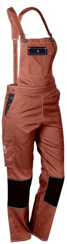 Fashion Sécurité Salopette de Travail Femme Terracotta - Fashion Sé Salopette Mixte (lot de 1)