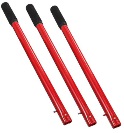 GRADENEVE 3pcs Horizontal Hydraulic Floor Jack Handle Replacement Ergonomic Hand Pump Lever for Easy Automotive Use Compact Design for Convenient Storage for Cars and Suvs