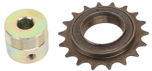 Tbest Roue à Vitesse Unique 18T, Roue de Vélo, Accessoire de Vélo, à Vitesse Unique avec Connecteur de 13 Mm, Accessoire de Remplacement de Cyclisme