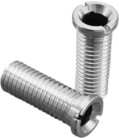 2 Pcs Kitchen Sink Strainer Screw, 30 mm Kitchen Sink Plug, Sink Basket Screws, Stainless Steel Hollow Sinks Strainers Screws Hollow Screw, for Basket Strainer Drain Valve