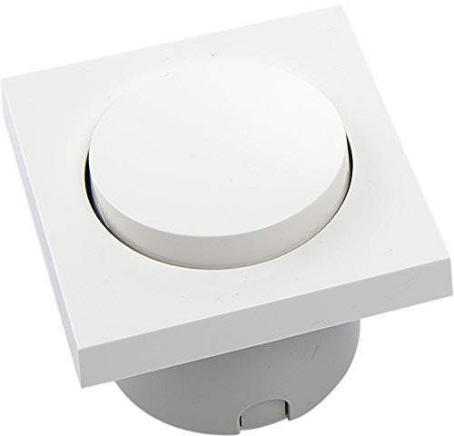 Berker Schalter Integro Pure | Lichtschalter mit Sekundärleitung | Kunststoff polarweiß glänzend