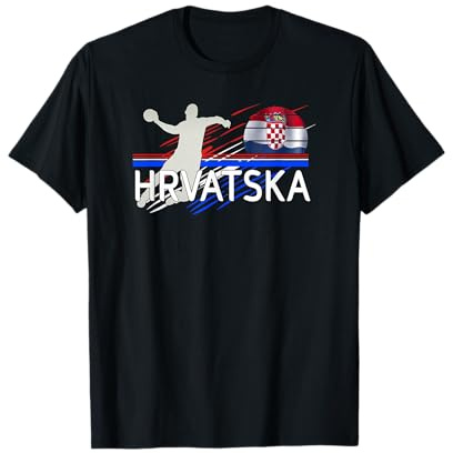 Handball Hrvatska Kroatien Rukomet T-Shirt